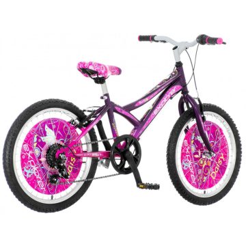   Explorer Daisy 20" - 6 sebességes - lila gyerek kerékpár