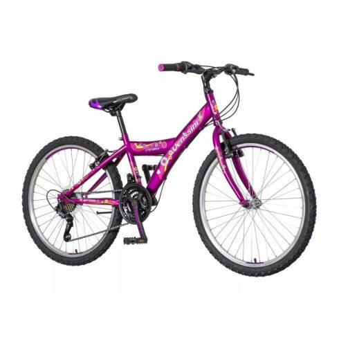 Venssini Parma 24" lány gyerek kerékpár - Lila