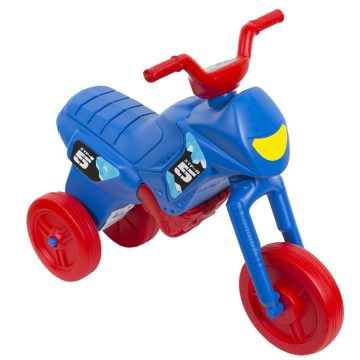 Koliken műanyag kismotor - M-es méretben - kék-piros
