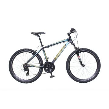   Neuzer Mistral 50 - 26" fiú MTB kerékpár - fekete/narancs/türkiz - 15"