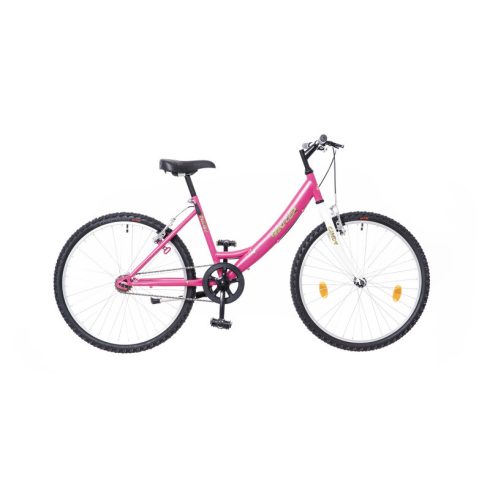Neuzer Cindy 24" lány gyerek kerékpár - 1 sebességes - Magenta