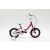 Neuzer BMX 12" lány gyermek kerékpár - Pink-sárga