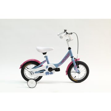   Neuzer BMX 12" lány gyermek kerékpár - Világoskék/pink