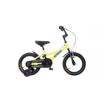   Neuzer BMX 14" fiú bicikli - sárga/kék-fekete színben